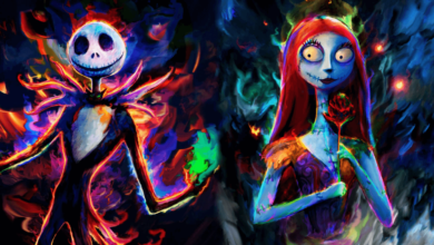 Wallpaper:_Zbc-Fb8pma= Jack Skellington and Sally